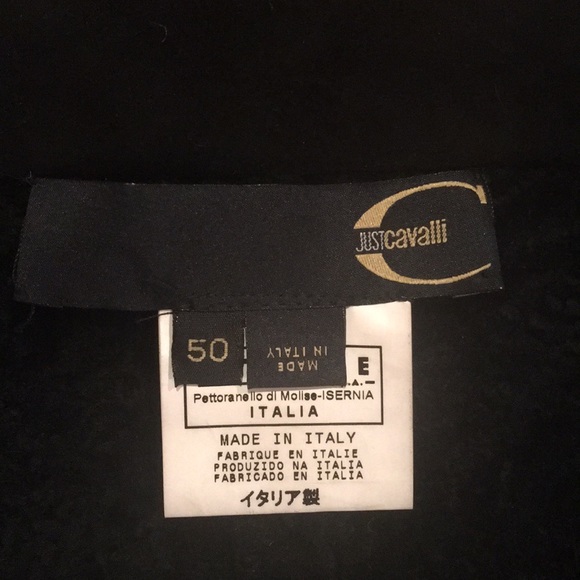 Just Cavalli Fabulous shearling men’s coat,M - Picture 7 of 8